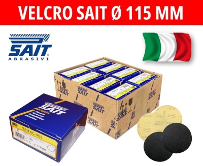 Фибродиск мягкий SAIT 115хVelcro №60
